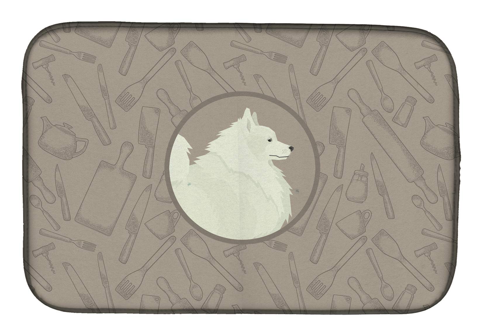 Tapis de séchage pour vaisselle avec motif Spitz pour égayer votre cuisine