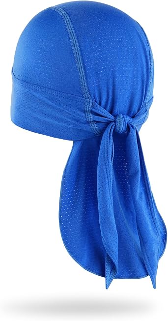 MELASA Cooling Do Rags Skull Cap Helmet Liner Breathable Sweat-Seal