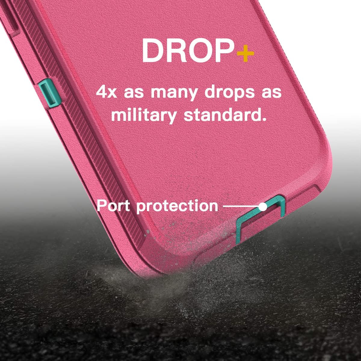 AICase for Galaxy S22 Plus Case with Screen Protector, Heavy Duty Drop Protection Full Body Rugged Shockproof/Dust Proof Military Protective Tough Durable Phone Cover for Samsung Galaxy S22 Plus 6.6“