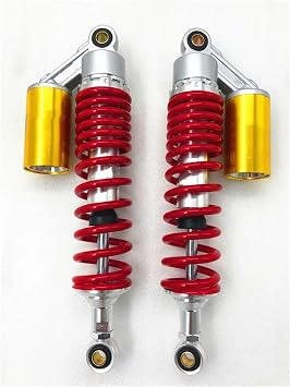 Motorcycle Accessories 360mm 8mm Spring Motorcyc Shock Absorbers For H-onda CB1300 2003-2008 2009 2010 2011 2012 2013 CB1000 For Big One 1993-1997(Red Silver)