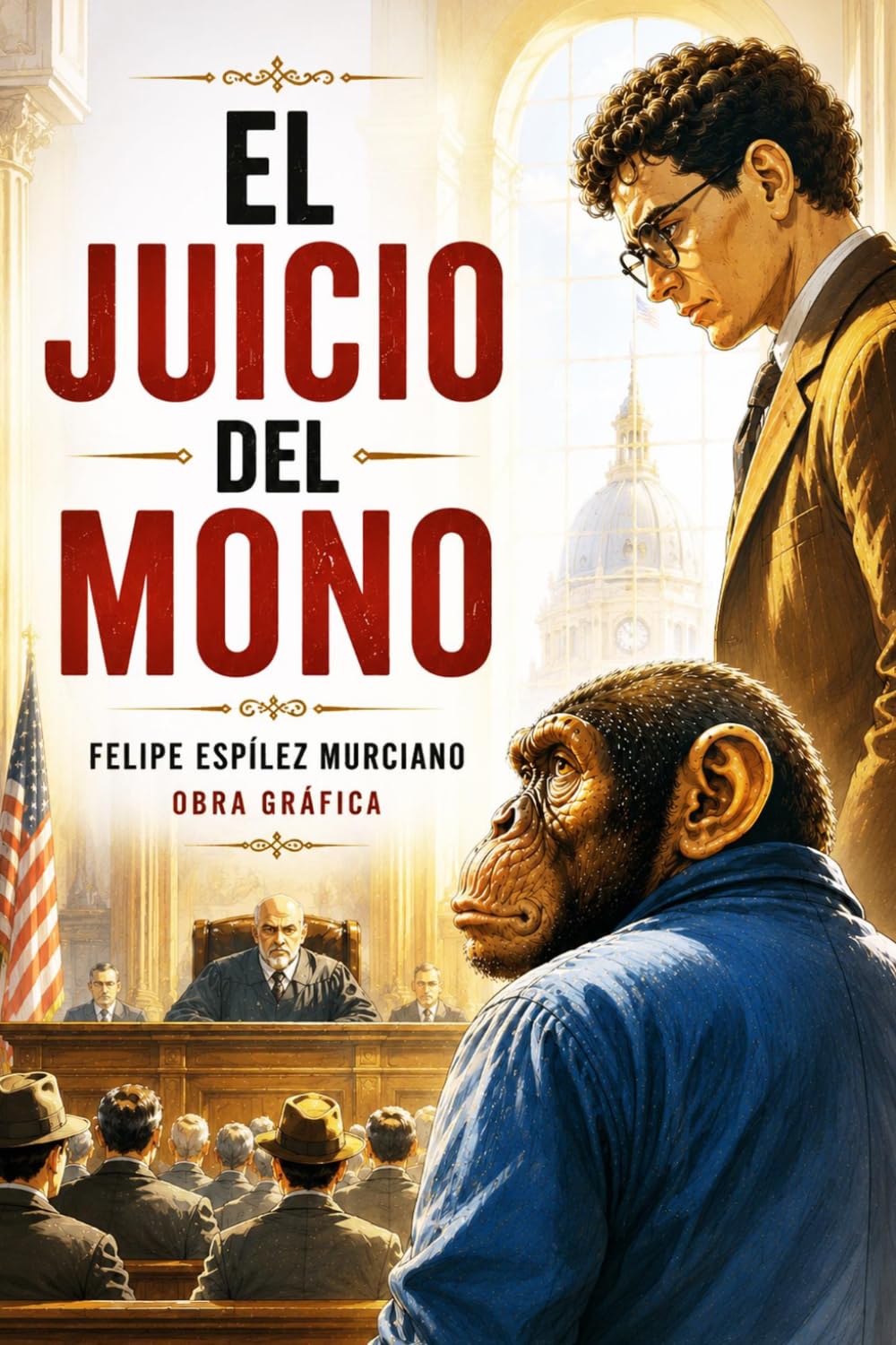 El juicio del mono (novela gráfica) (Colección Causas Célebres)