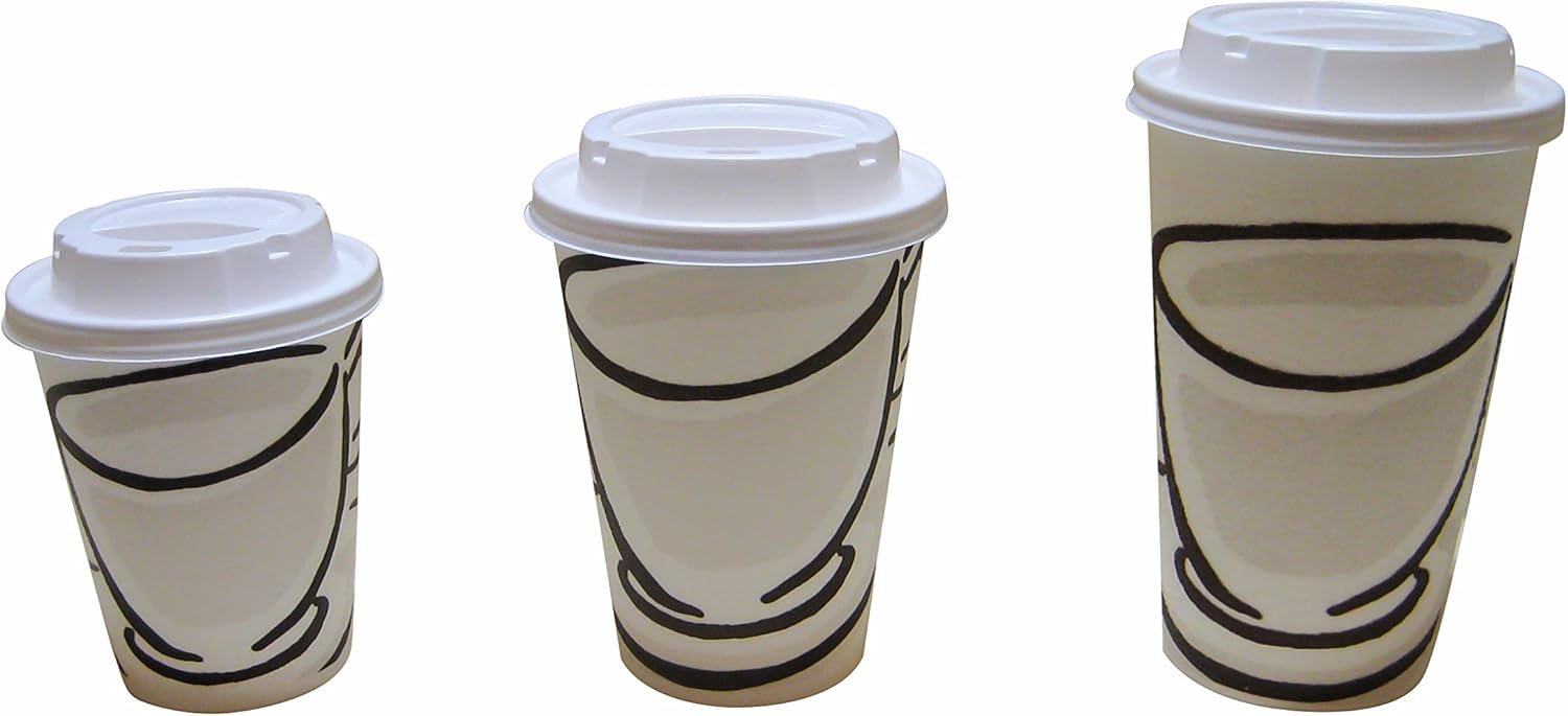 coperchietti per carta bianca viola