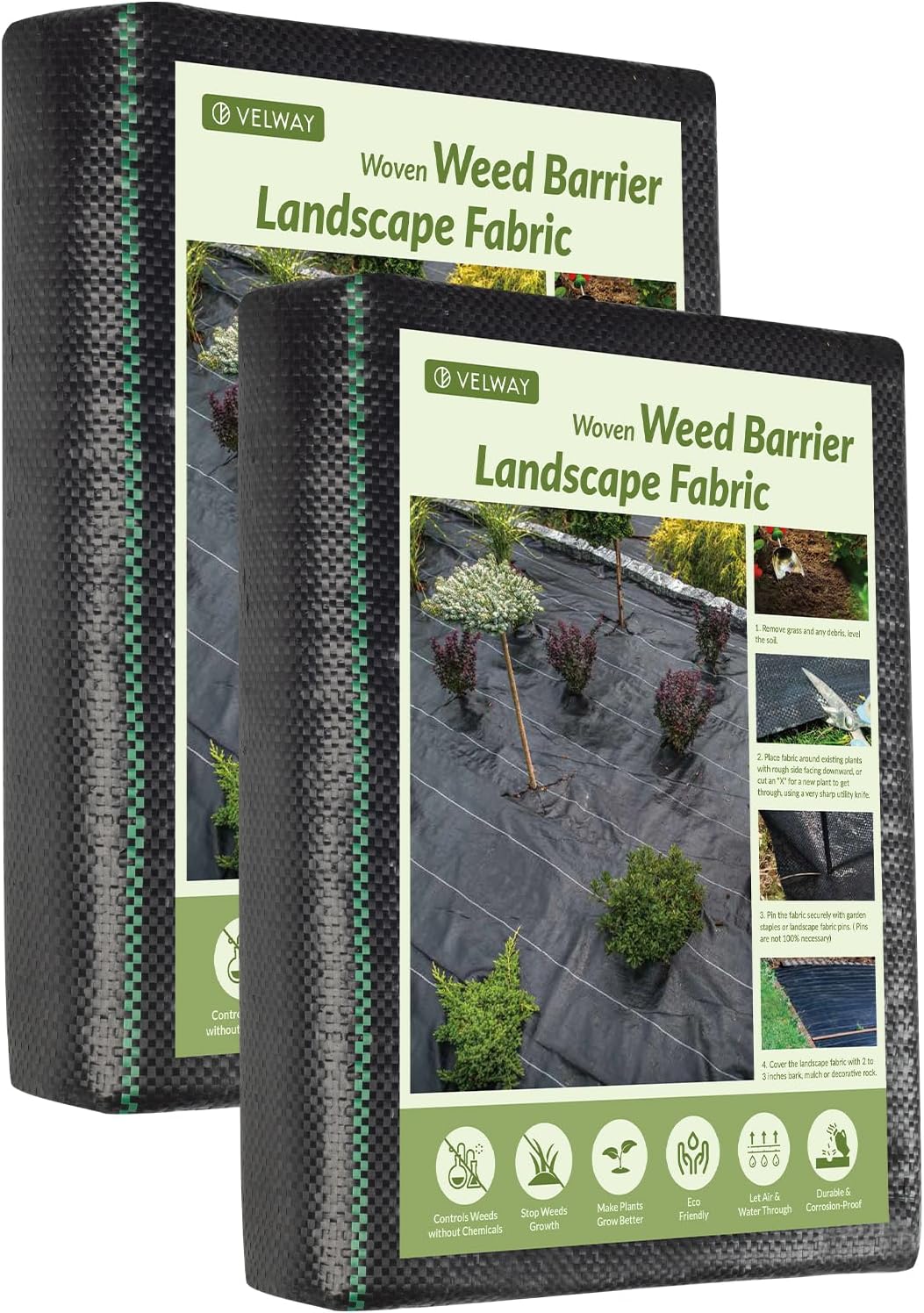 Agfabric 10 Ft. X 300 Ft. Landscape Fabric Ground Cover Weed Barrier For Weeds Block In Raised Garden Bed GC3010300BF - The Home Depot - Foto 7