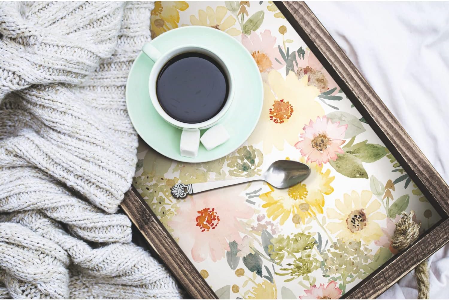 RoomMates RMK12630RL Yellow Southern Charm Peel and Stick Wallpaper