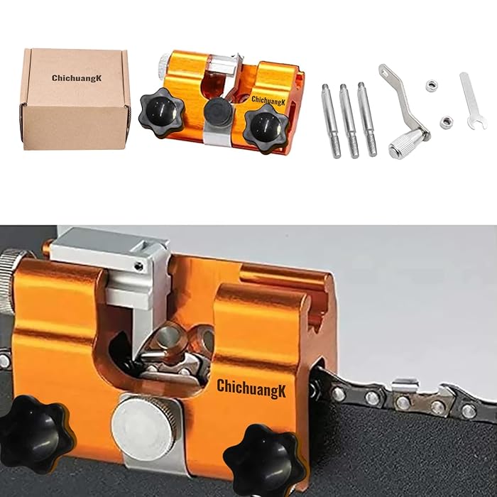 Buy ChichuangK Chainsaw Sharpener Kit, Tooth Sharpener Chainsaw Chain
