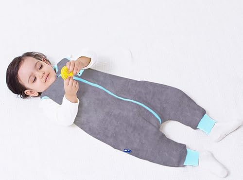 Miniatura 4 de Sincere Saco de dormir para bebé, primavera, otoño, cálido, saco de dormir para caminar con piernas, mantas de pijama, 6 meses a 4 años