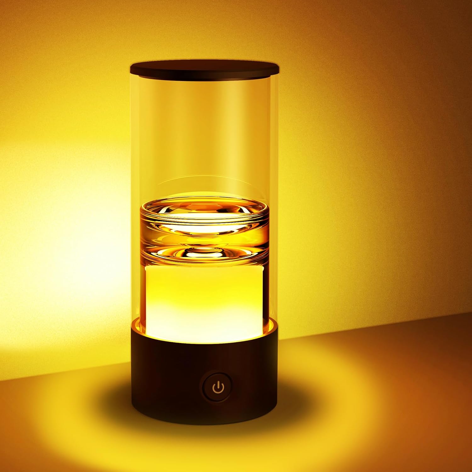 Improving Sleep Table-Night-Light to Relax Mood，Protect Eyes with Bedroom Dimmable-Light，Rechargeable Small Portable Led Lamp for Outdoor/Camping/Sleep Aid