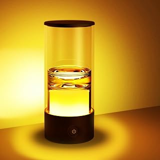 Improving Sleep Table-Night-Light to Relax Mood,Protect Eyes with Bedroom Dimmable-Light,Rechargeable Small Portable Led Lamp for Outdoor/Camping/Sleep Aid