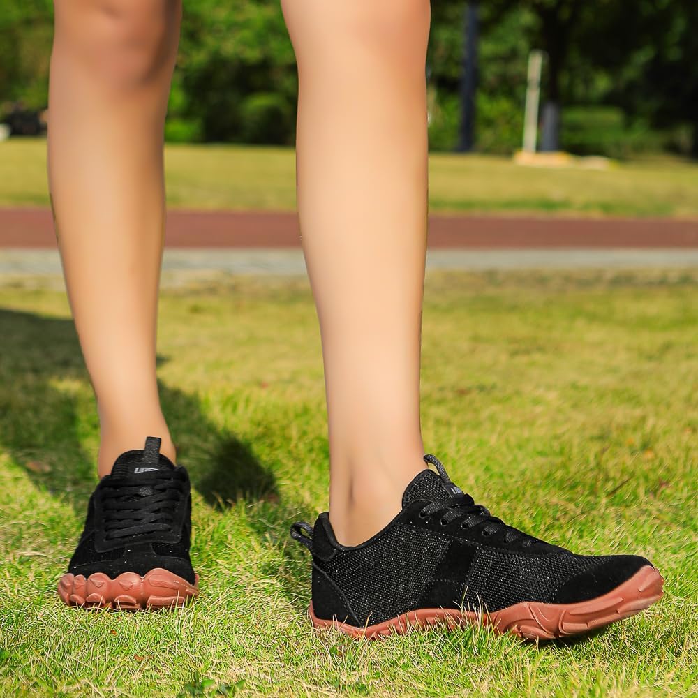 UBFEN Sneakers Barefoot Shoes for Womens Mens Minimalist Trail Running Hiking Comfortable Walking - Image 2