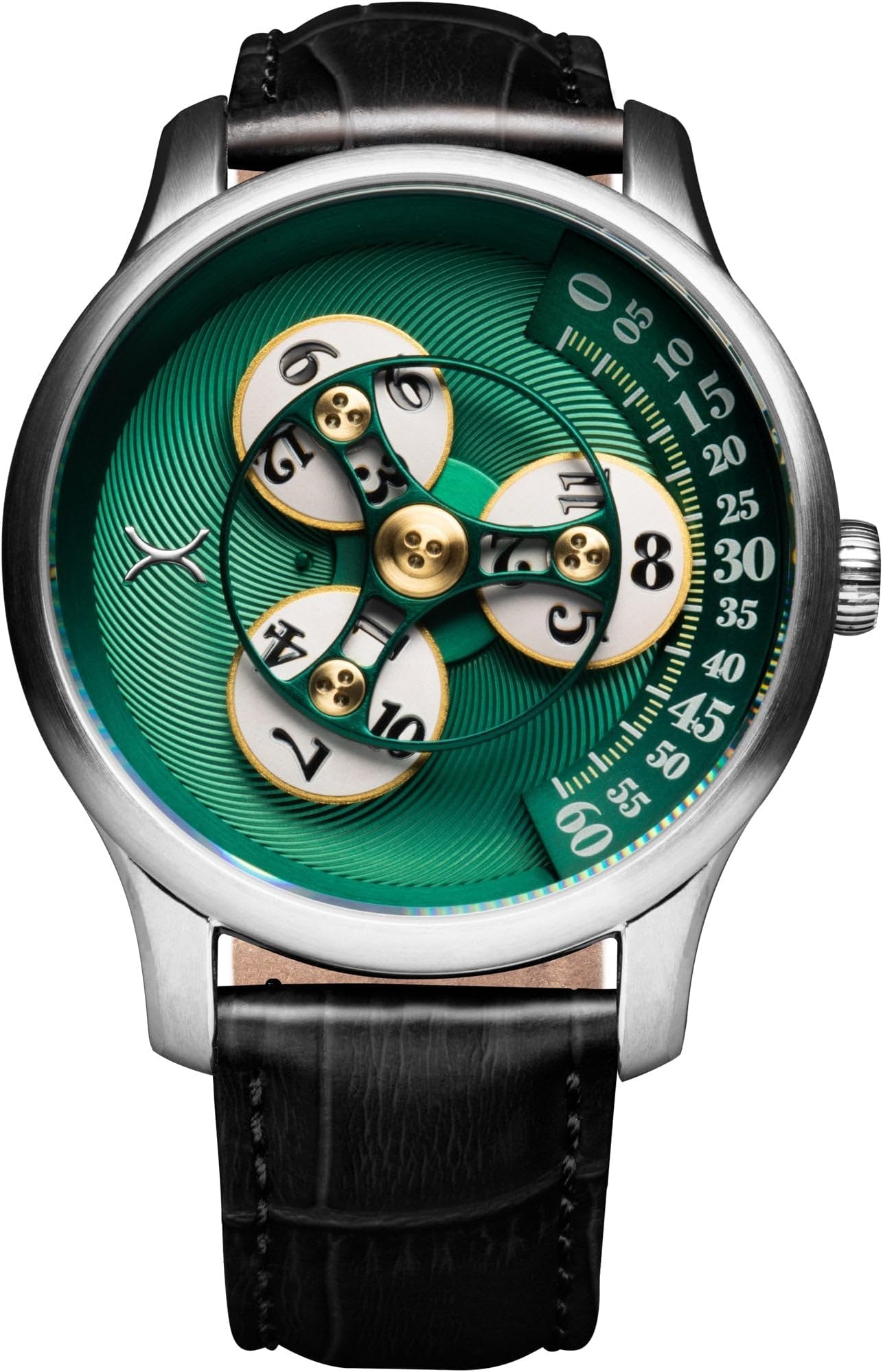 Xeric Triptych Automatic Wandering Hour Emerald