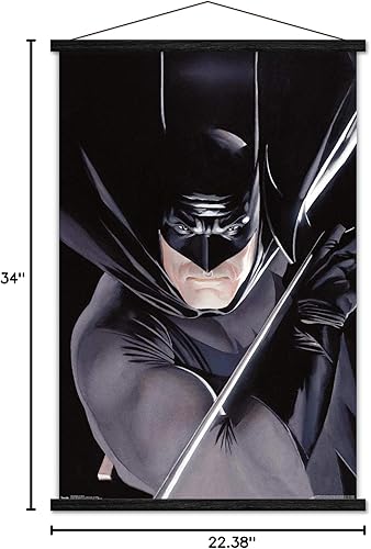 Miniatura 73 de Trends International DC Comics Batman - Póster de pared de retrato, 14.725 x 22.375 pulgadas, versión enmarcada en negro Versión con marco negro