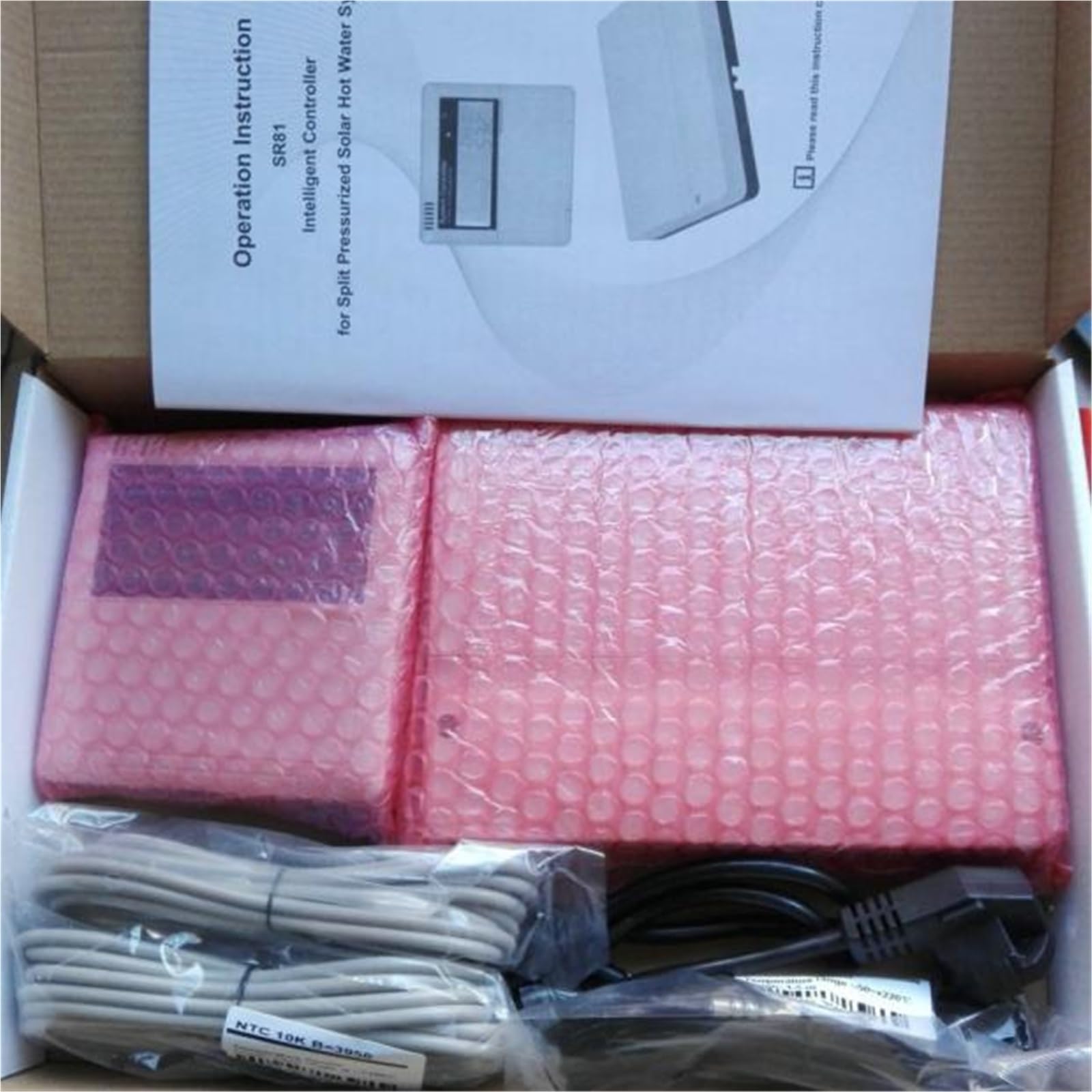 Controlador de calentador de agua solar SR81 (versión actualizada SR868C8) for sistema solar presurizado separado(3KW)