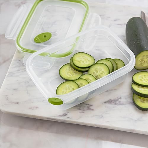 Miniatura 7 de Sterilite Recipiente rectangular UltraSeal de almacenamiento de alimentos de 3.1 tazas para preparación de comidas, sobras o almuerzo de trabajo,