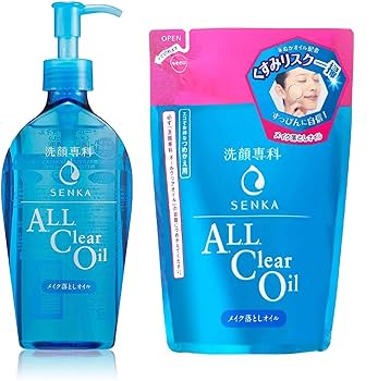 クレンジング・メイク落とし aco Amazon | SENKA オールクリアオイル メイク落とし 本体230mL +