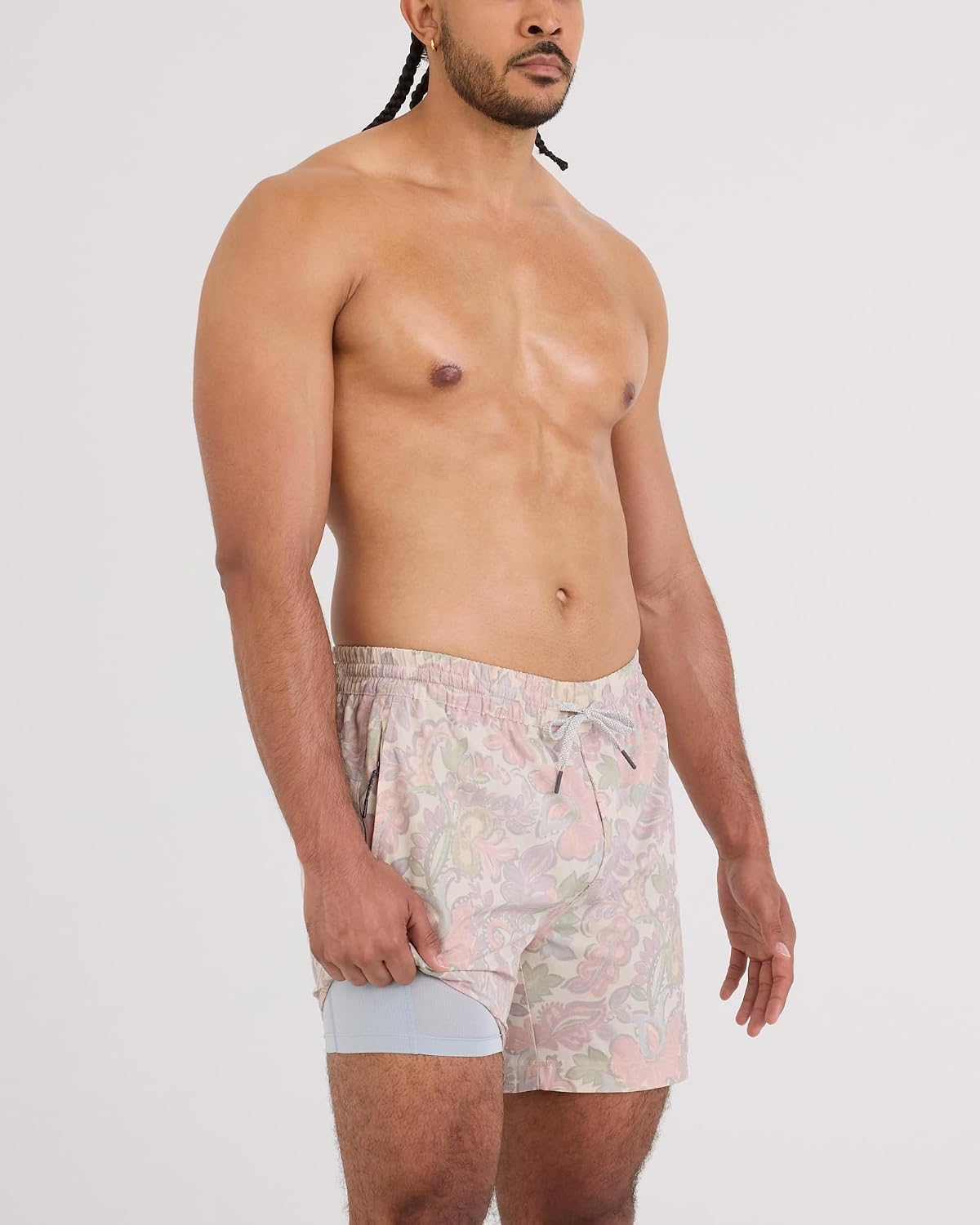 SAXX Underwear Co. Men's Sea to Shore 2n1 Volley Lined Swim Shorts 6"