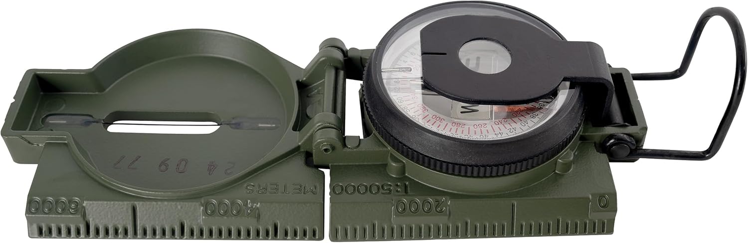 Rothco Cammenga G.I. Special Tritium Lensatic Compass - USA Made Waterproof Navigation Tool for Outdoor Explorers