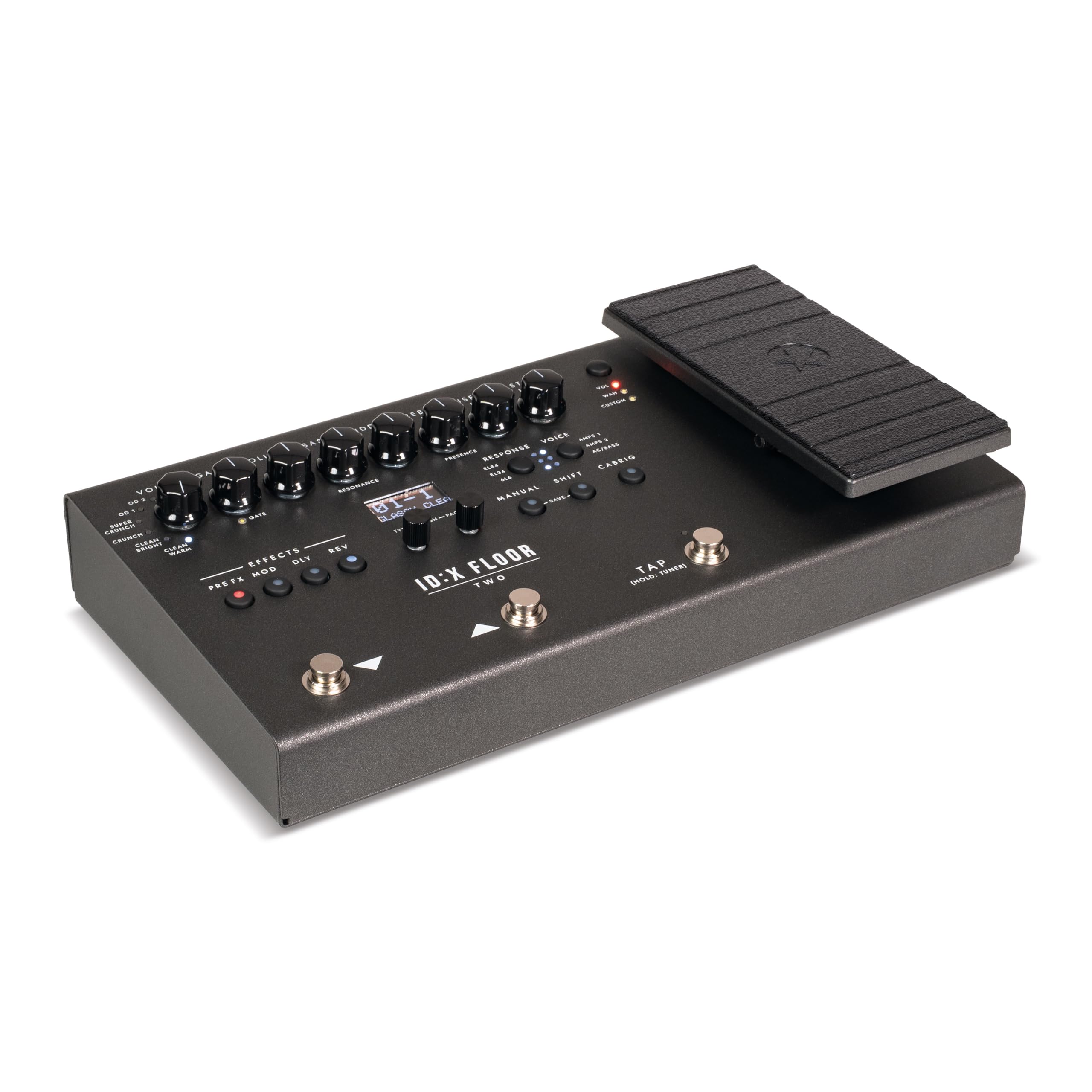 Blackstar ID:X Floor 2 Amp Modeling Pedalboard - 6 Amp Voices, Valve‑Style Emulation, 35+ Effects, Expanded Footswitch Control