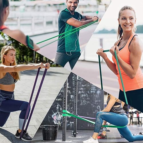 Miniatura 4 de Bandas de dominadas, bandas de resistencia para entrenamiento de mujeres, perfectas para gimnasio y hogar