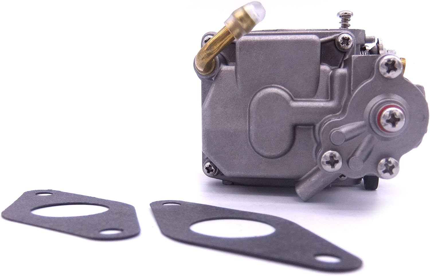 SouthMarine Boat Engine 3303-895110T01 3303-895110T11 3303-8M0104462 1300-8M0167272 Carburetor Assy and 27-835383001 Gaskets for Mercury Marine Mercruiser Quicksilver 8HP 9.9HP 4-Stroke Outboard Motor