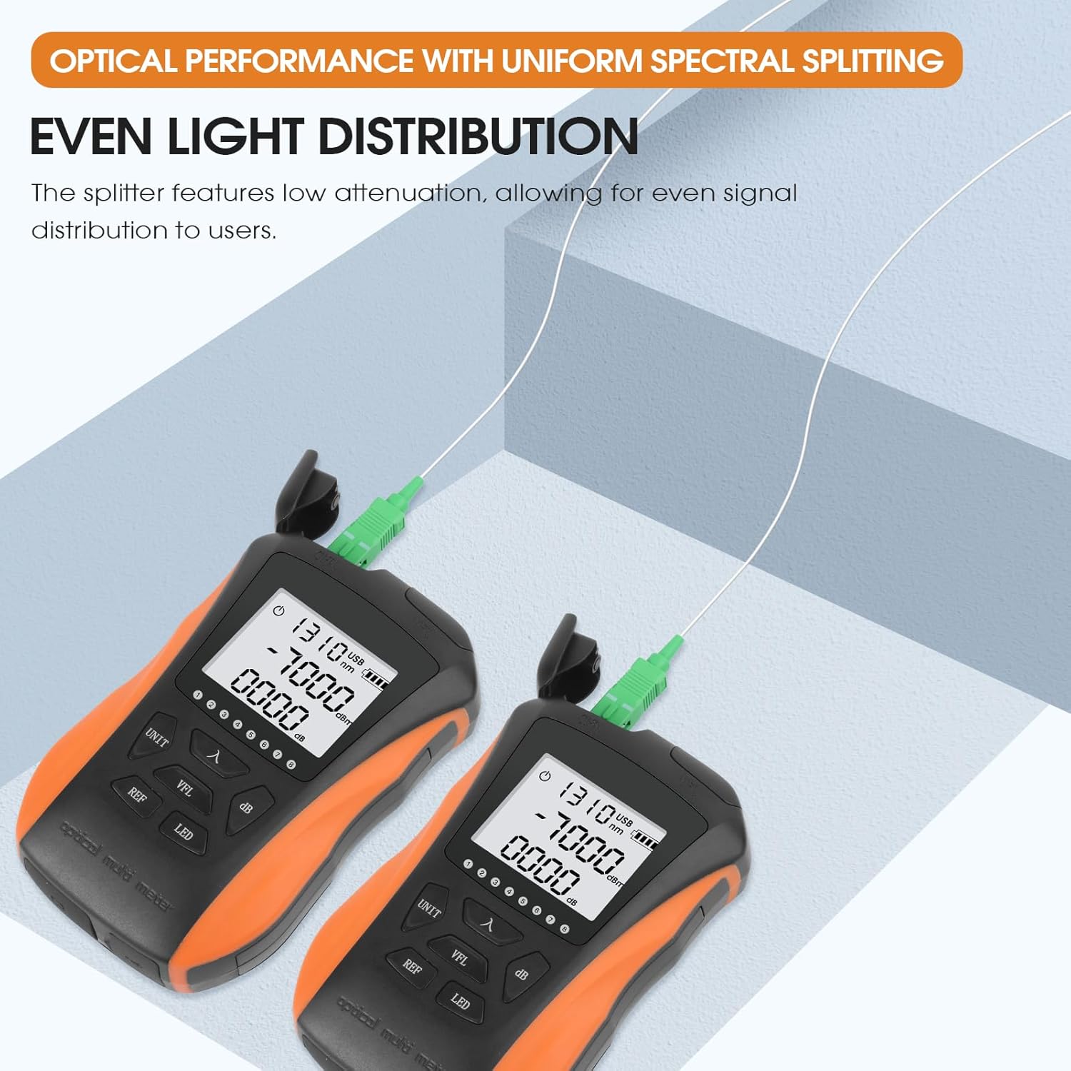 SC-APC 1X4 PLC Fiber Optic Splitter 0.9mm G657A1 Singlemode Fibe Pigtail - Image 5