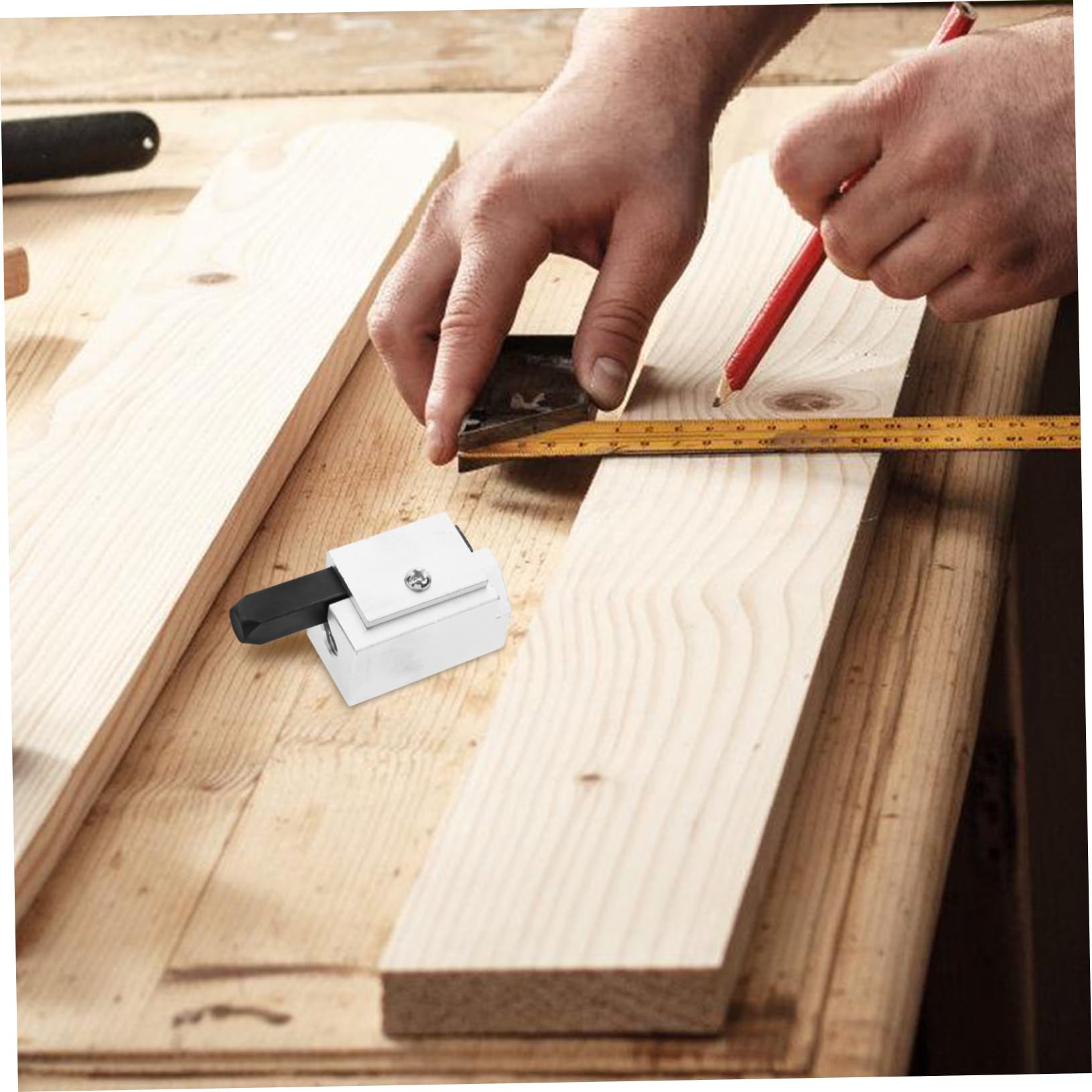 LALAFINA Right Angle Punching Tool Square Tool for Masonry Woodworking Chisel Set