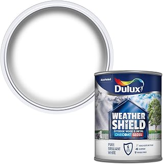 Dulux Weathershield One Coat Exterior Gloss 750ml