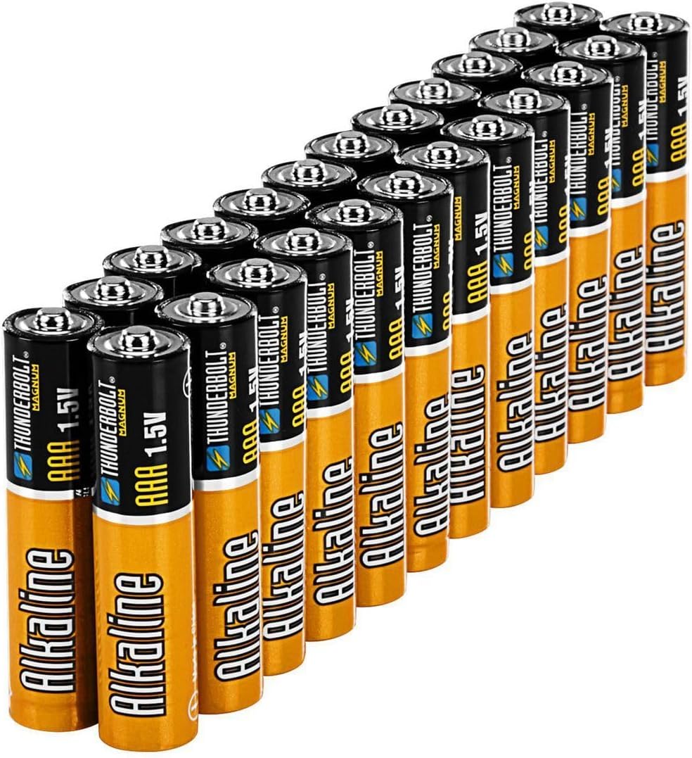 Thunderbolt Alkaline AAA Batteries