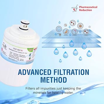 Swift Green Filters SGF-M07 Rx Compatible Refrigerator Water Filter for UKF7003, UKF7001, EDR7D1, Filter 7, Made in USA (3 Pack)