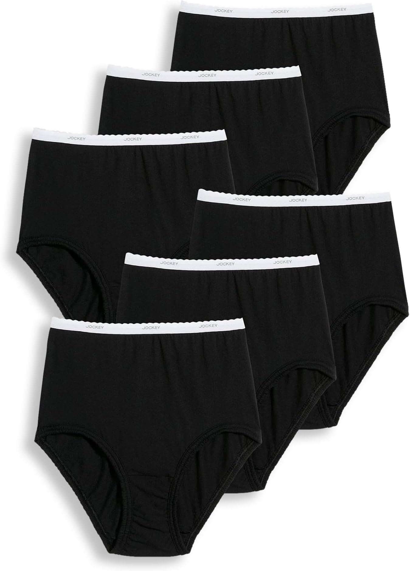Jockey Women's Underwear Classic Brief - 6 Pack