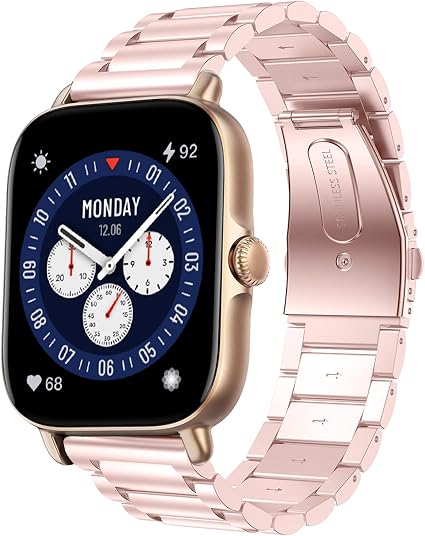 YASPARK 20mm Cinturino Amazfit GTS/Amazfit GTR 42mm, Cinturino di Ricambio  in Acciaio Inossidabile per Amazfit GTS/ GTS 2/GTS 3/2 Mini/2e/Amazfit GTR  42mm/Amazfit Bip/Bip Lite/Galaxy Watch 4 44mm/40mm : Amazon.it: Elettronica