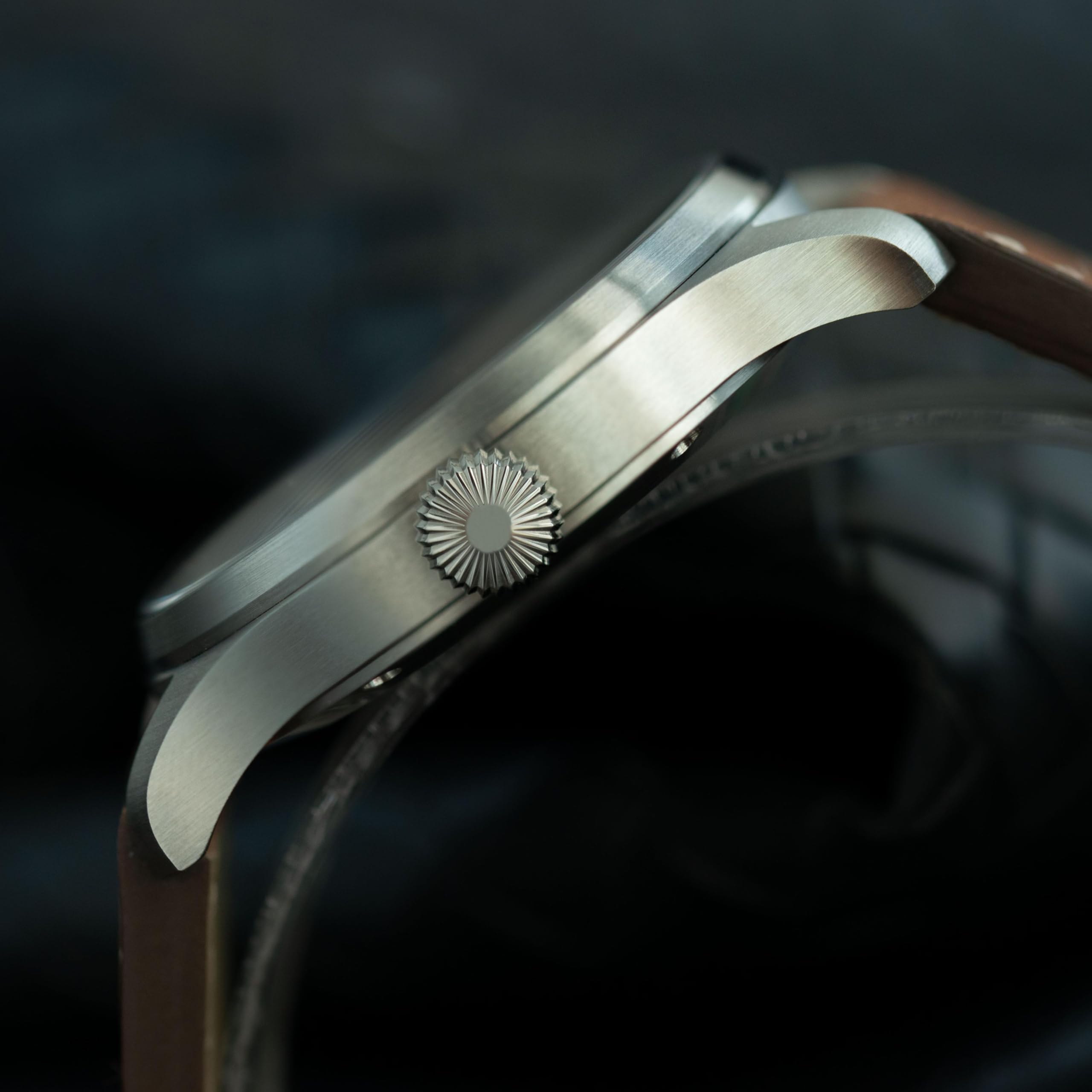 Automatyczny zegarek męski z mechanizmem PT5000, szkło szafirowe 40 mm i BGW-9 lodowy błękit fluorescencyjny, stal nierdzewna 316L, zakręcana korona – klasyczne zegarki pilotowe męskie