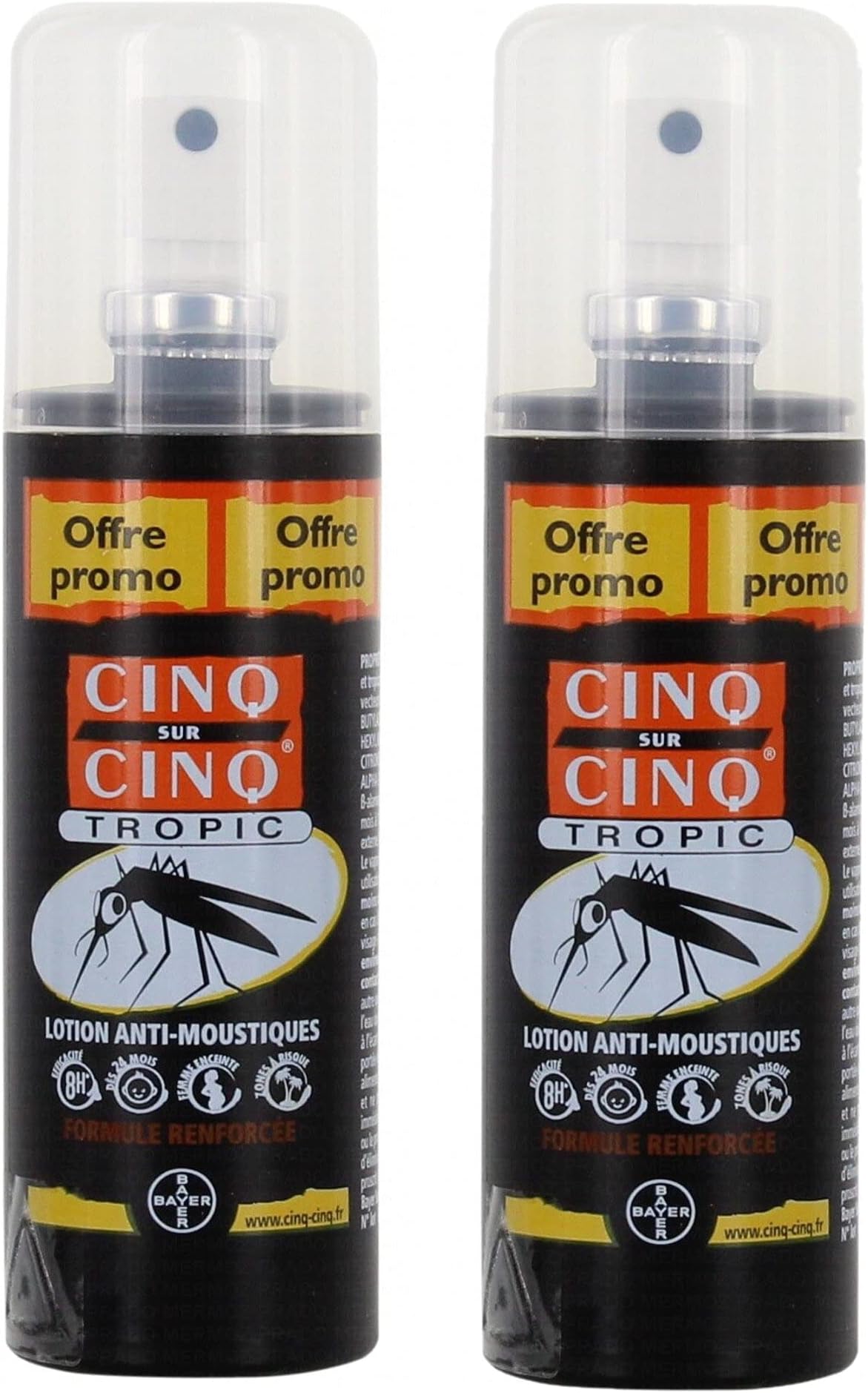 Mosquitoes Protection Tropic Spray 100 ml – Pack of 2 x 100 ml