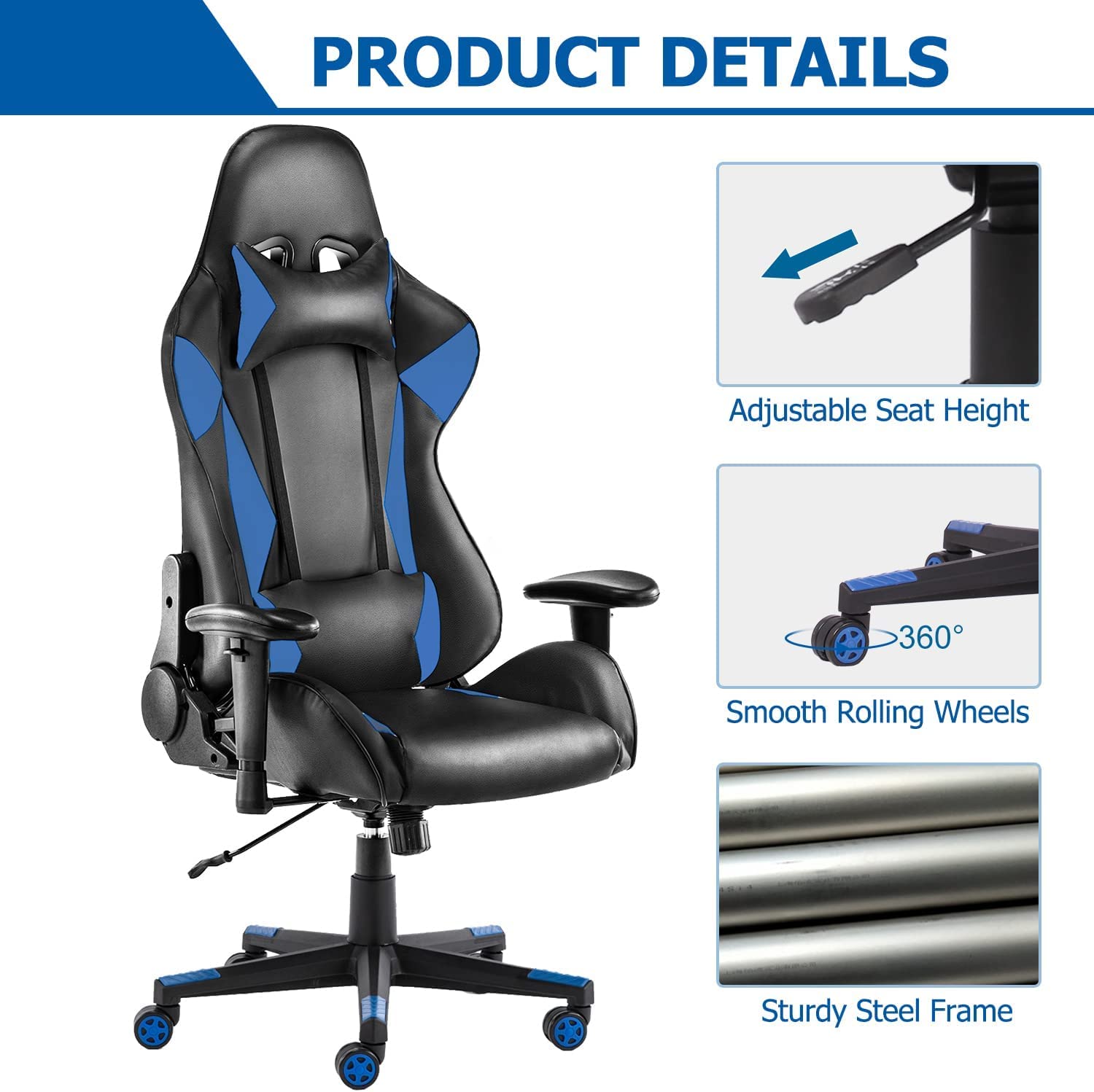 Buy OLIXIS Gaming Chair, Ergonomic Home Office High Back PC Computer