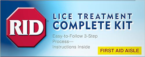 Miniatura 5 de RID El kit completo de tratamiento de piojos incluye champú para matar piojos líquidos, 2 onzas líquidas, peine en aerosol para piojos y huevos,