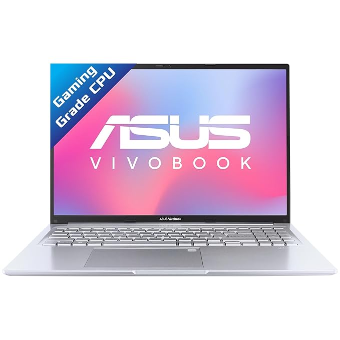 ASUS Vivobook 16X, AMD Ryzen 7 5800HS, 16″ (40.64 cm) WUXGA, Thin & Light Laptop (16GB/512GB SSD/Integrated Graphics/Windows 11/Office 2021/Backlit/Fingerprint/Silver/1.88 kg), M1603QA-MB742WS at Rs. 54990