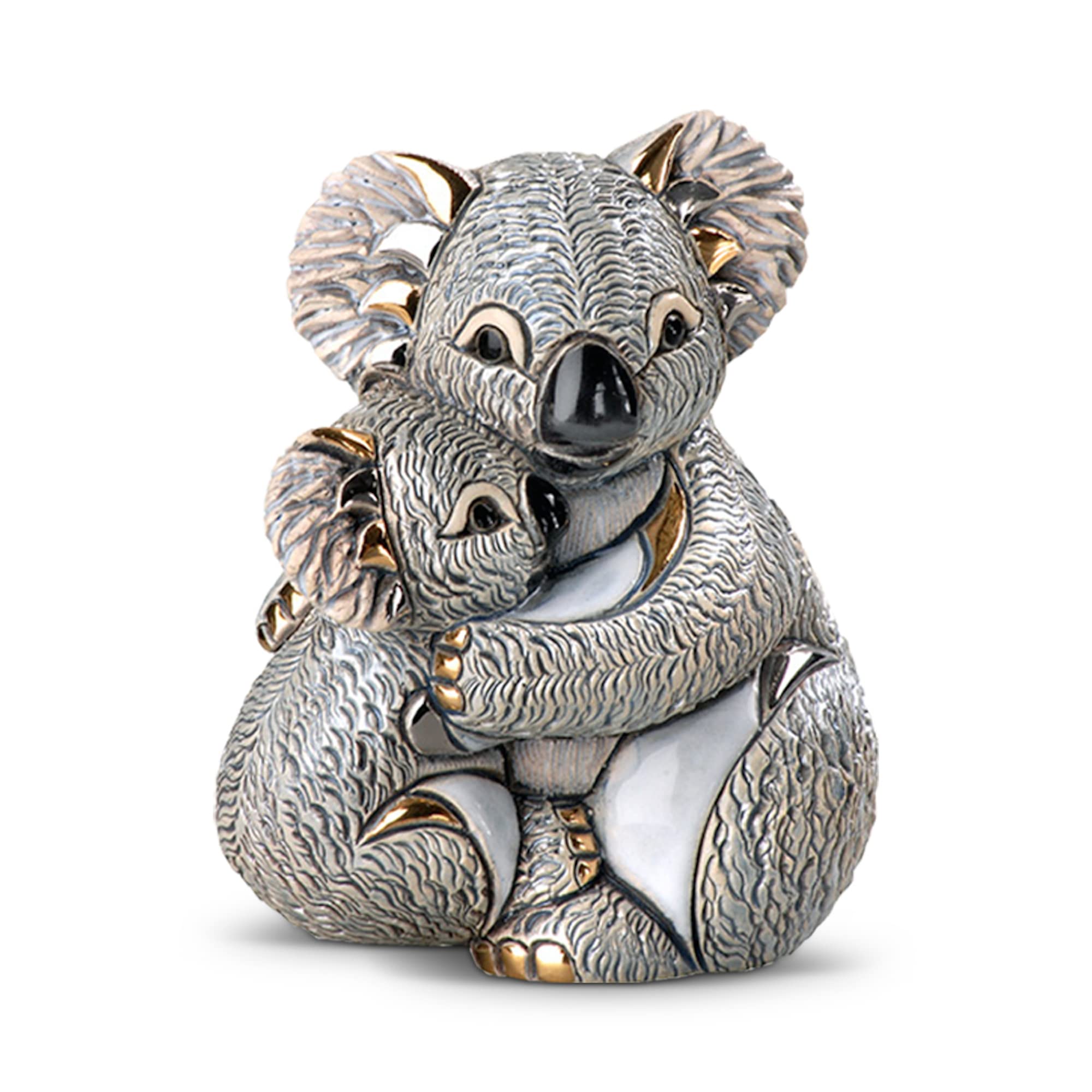 De Rosa Multicolor F152 Koala With Baby Figurine In Box