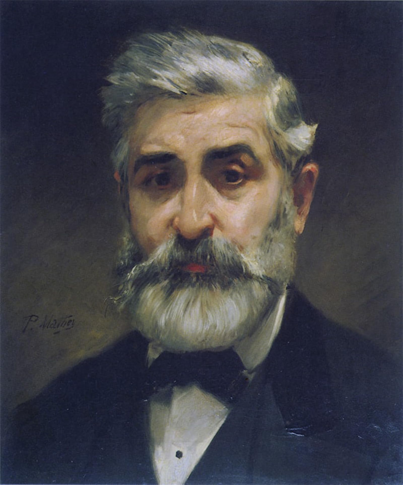 ARTXLXXBN Famous Painting Canvas Artwork Graffiti Print Portrait of Philippe Chaperon by Paul Mathey Portrait Canvas Image for Home Decor 60x90cm