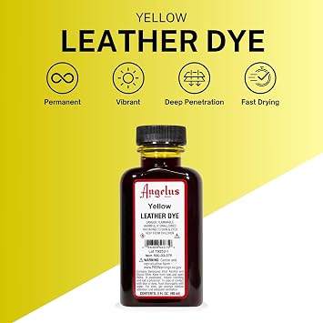 Angelus Leather Dye Yellow