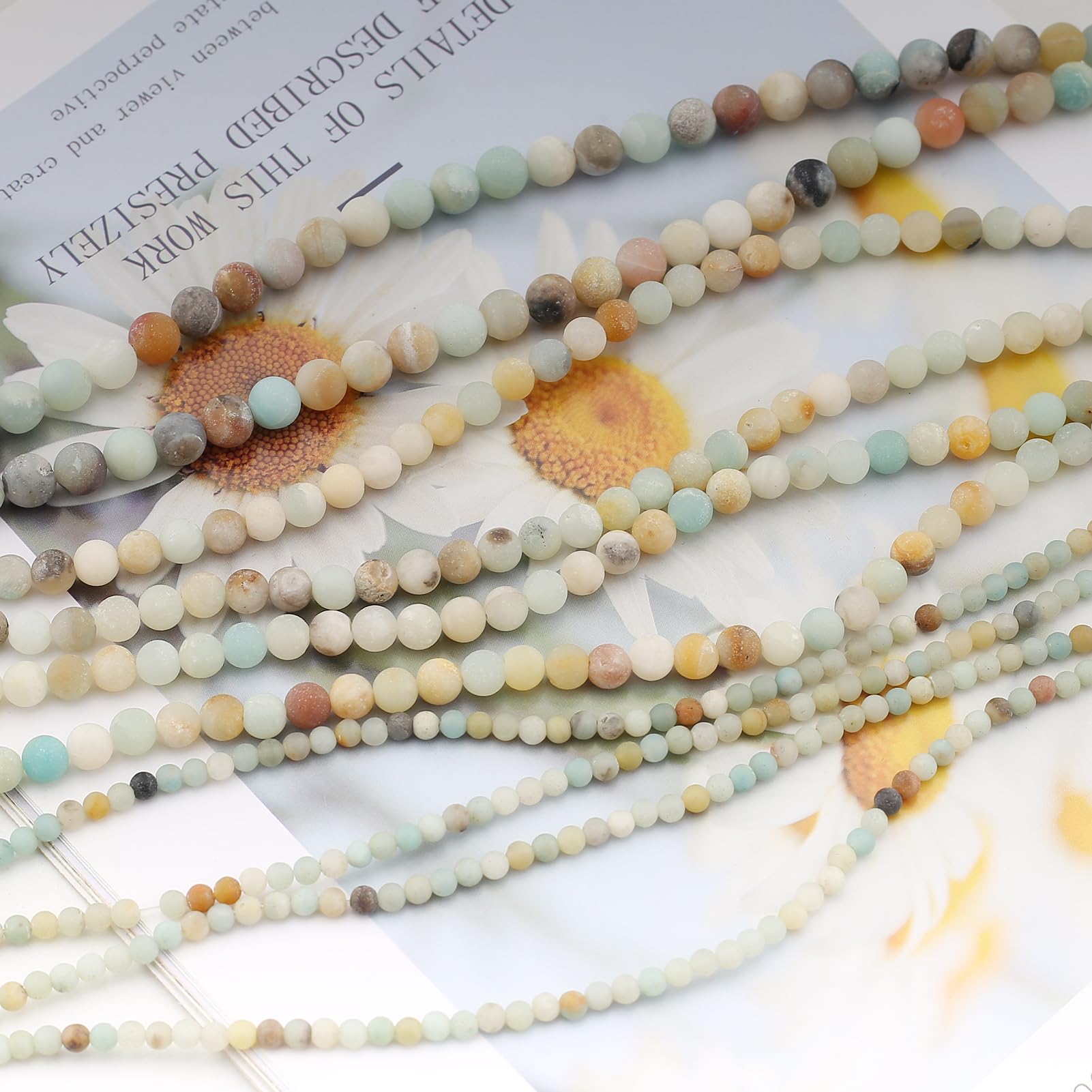 4 X6mm/5 X8mm Perline Di Abaco In Pietra Naturale A Forma Di Rondelle Lapislazzu - Foto 2