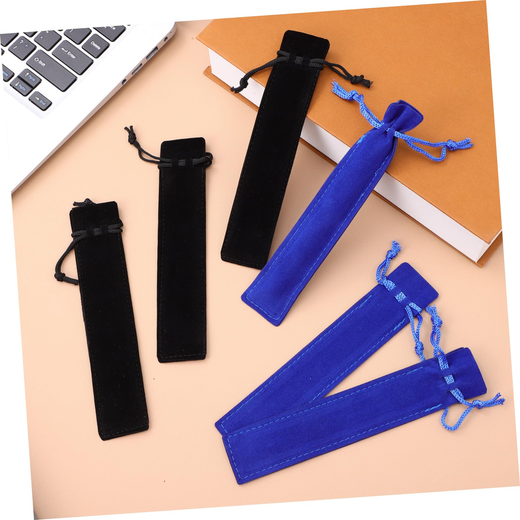 OSALADI 5 Ensembles Stylo Sacs De Rangement pour Stylos avec Cordon Étuis De Protection Accessoires De Pratiques 50 Pièces * 5