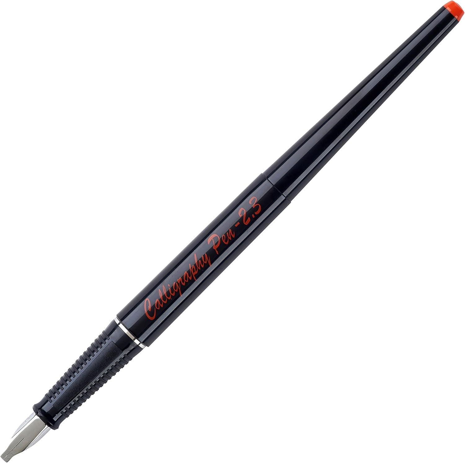 Brause - Ref 97423B - Calligraphy Set - Includes 2.3mm Calligrapher's Fountain Pen, 6 x Coloured Universal Format Ink Cartridges & Instruction Booklet