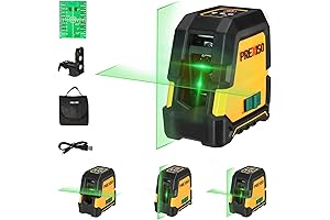 PREXISO Laser Level Self Leveling - The Ultimate Cross Line Laser for Precision Projects