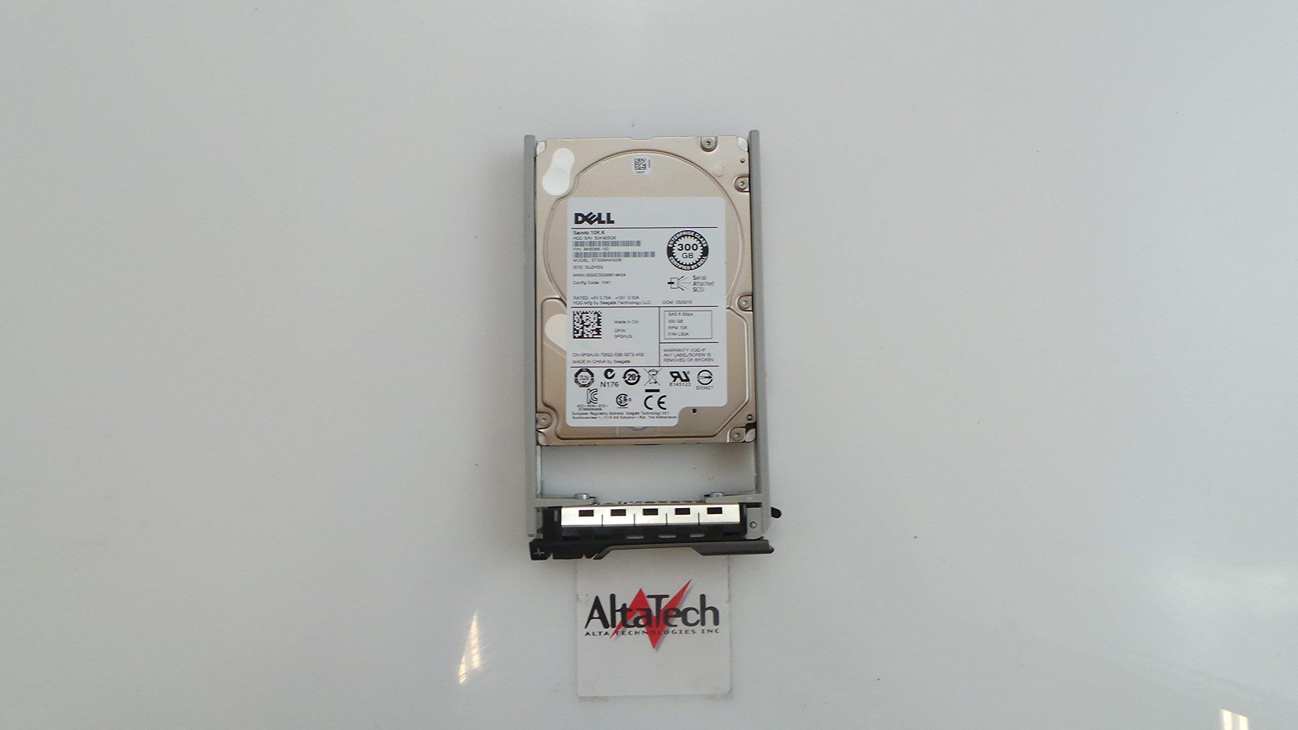 0PGHJG DELL 300GB 10K 6G SFF SAS HDD