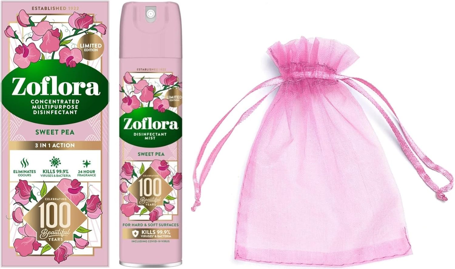 Zoflora Concentrated Multipurpose Disinfectant & Odor Eliminator 3in1