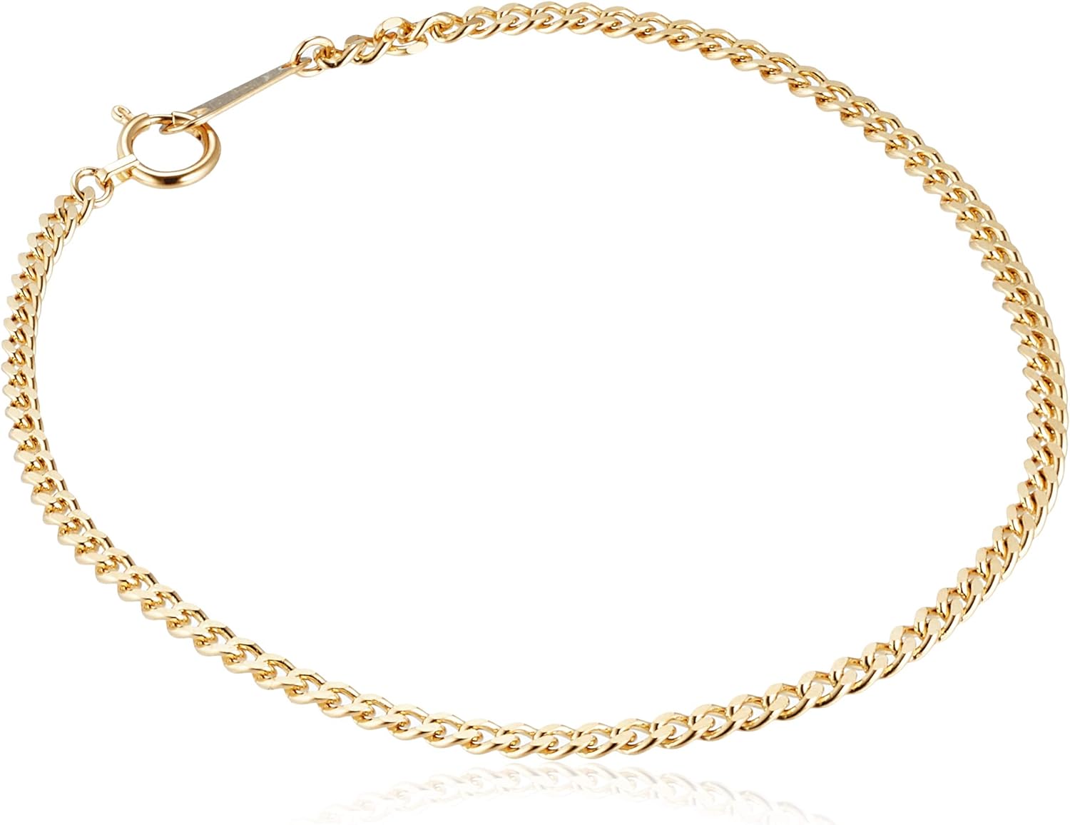 [エムジェイピー] MJP 18金 KIHEI2面シングル喜平 ブレスレット日本製 3.5g 2C3.5G18CMBL