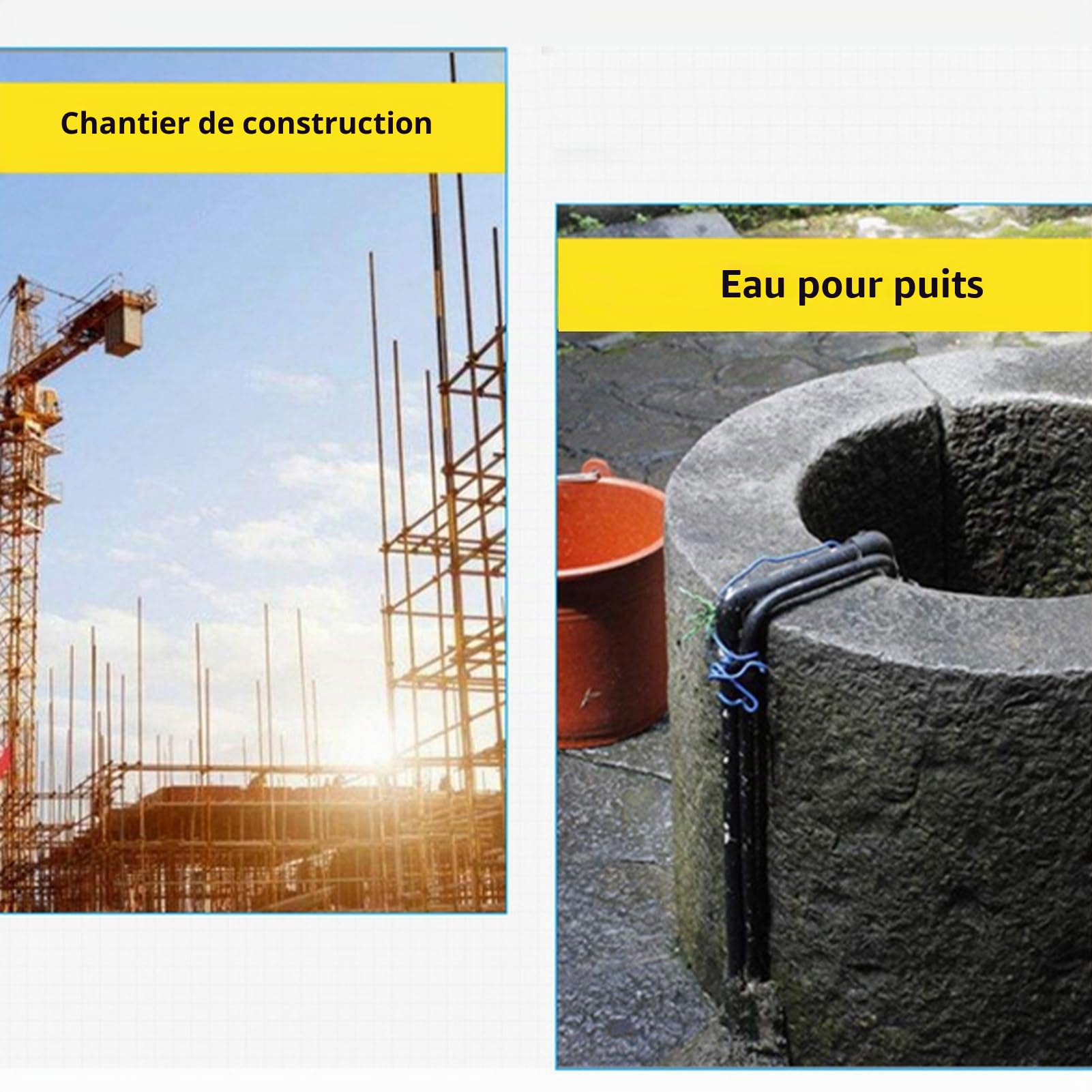 Pompe à Eau Solaire Submersible 12V, Acier Inoxydable et Cuivre, 30m Hauteur Max, 1.5m³/h Débit, 14m Câble, pour Pêche et Irrigation Agricole