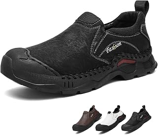 Generic Men's Genuine Leather Orthopedic Outdoor Walking Shoes