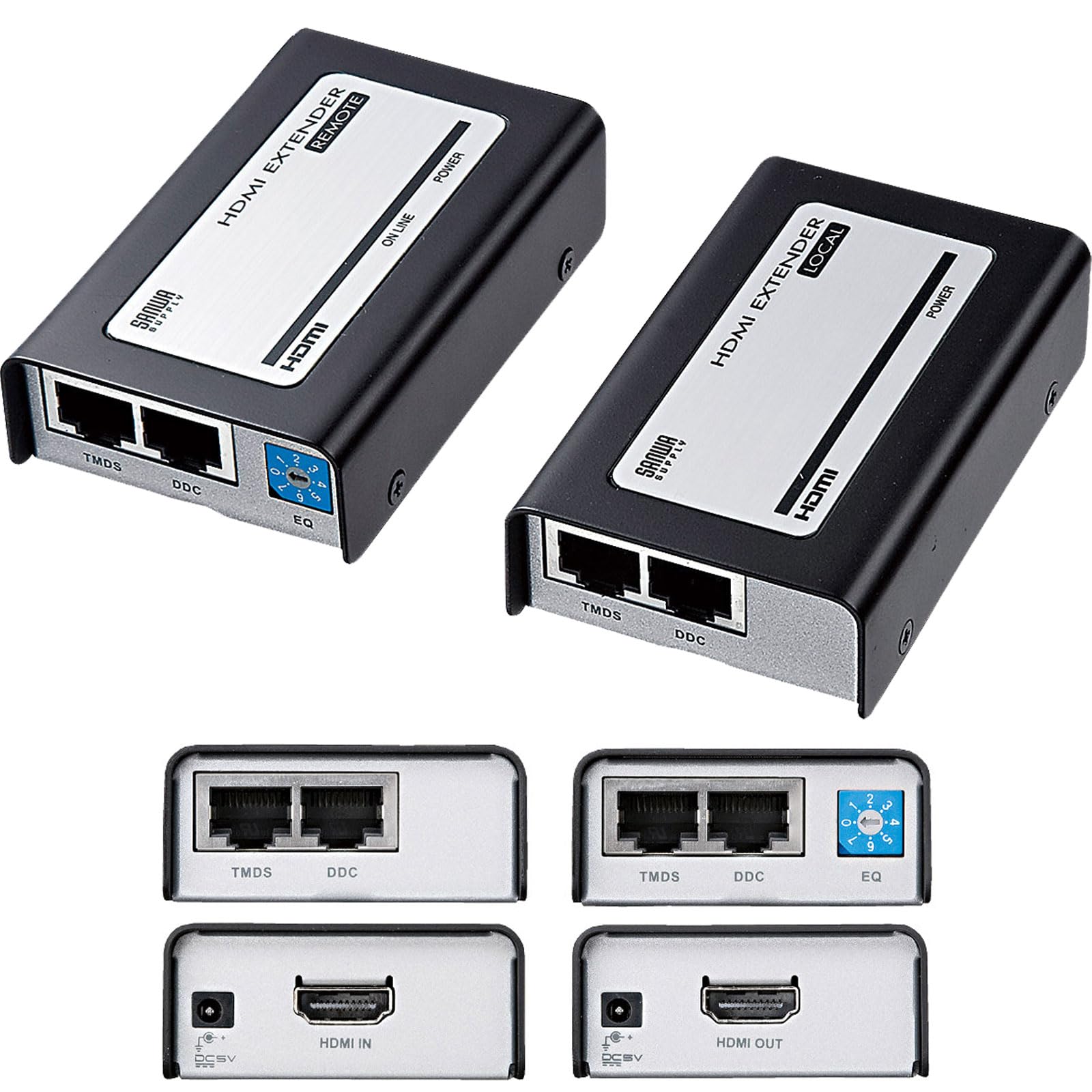 Amazon.co.jp: サンワサプライ アウトレット HDMI 延長器