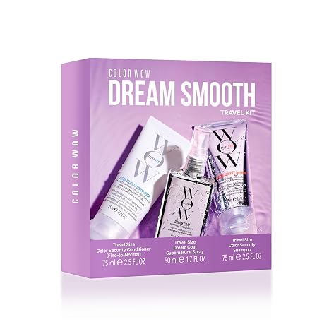 COLOR WOW Dream Coat Supernatural Spray Keep Your Hair Frizz-Free and Shiny No Matter the Weather with Award-Winning Anti-Humidity Treatment