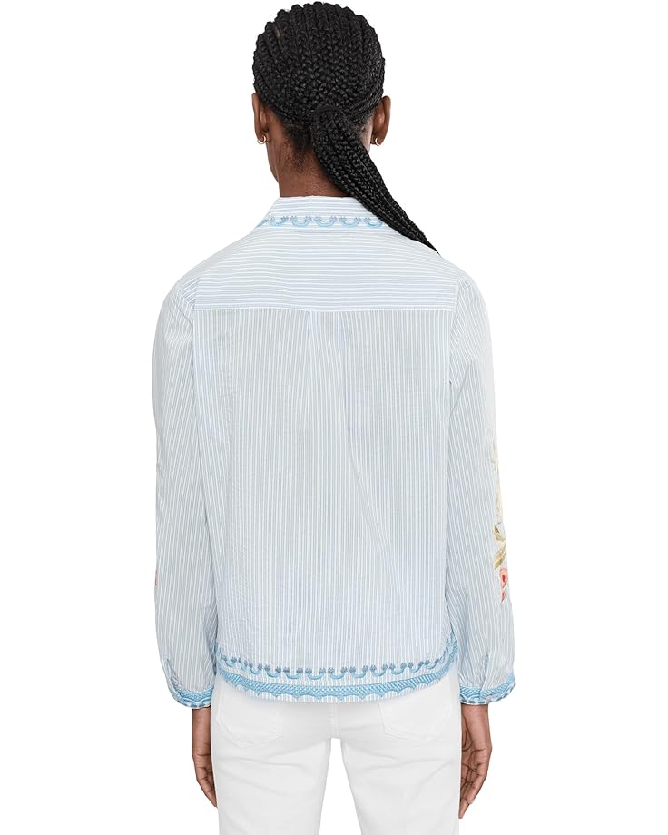 Johnny Was Open Neck Shirt - Angela - #4 of 5